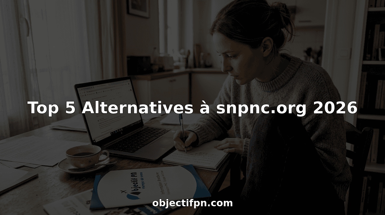 Top 5 Alternatives à snpnc.org 2026