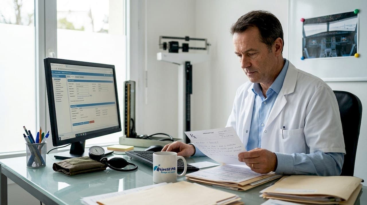 Examen médical CCA : guide complet pour candidats européens